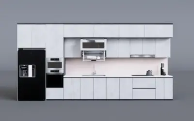 16 diseños de muebles de cocina en sketchup GRATIS